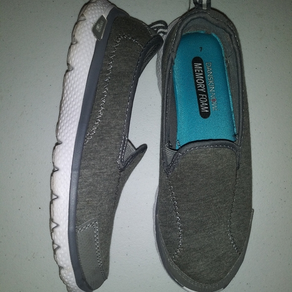 danskin now memory foam slip on shoes